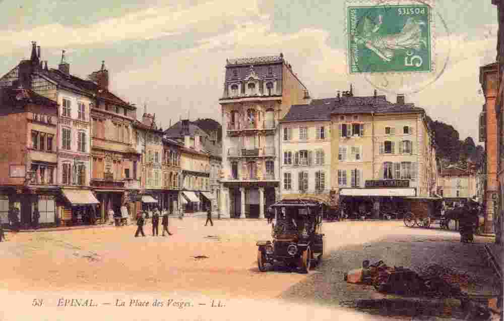 Épinal. La Place des Vosges