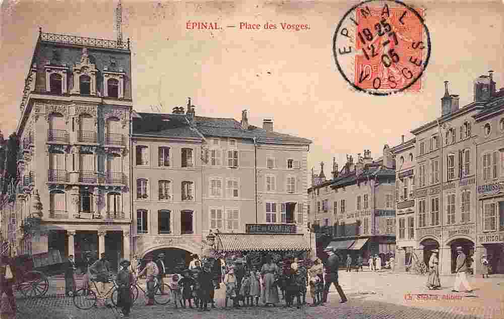 Épinal. La Place des Vosges