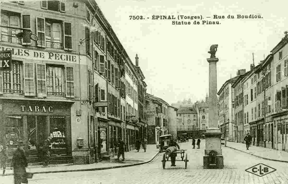 Épinal. Rue du Boudiou
