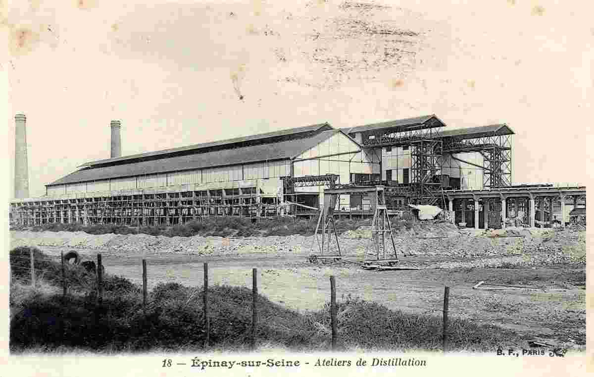 Épinay-sur-Seine. Ateliers de Distillation
