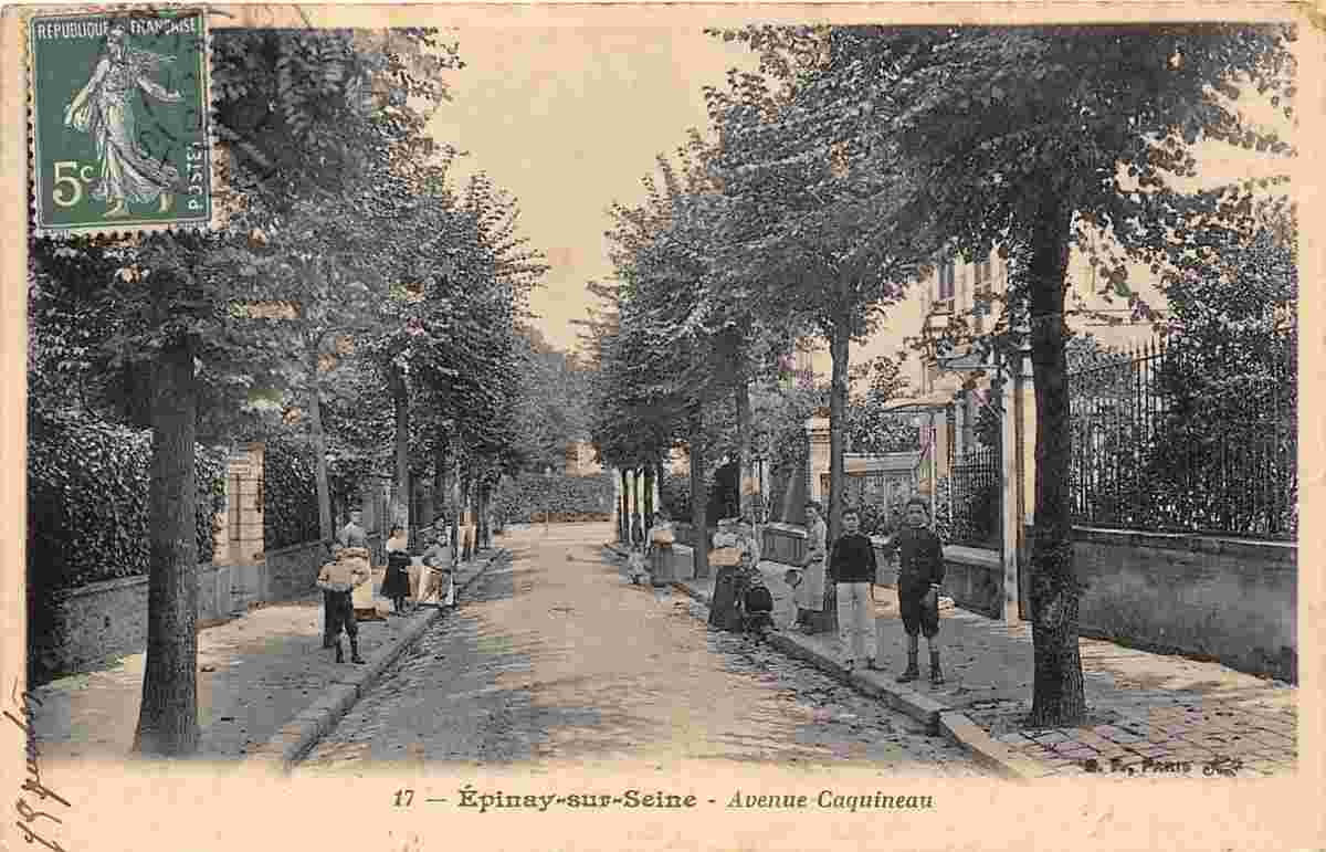 Épinay-sur-Seine. Avenue Caquineau