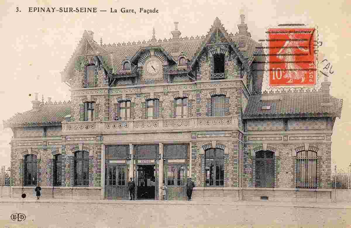 Épinay-sur-Seine. La Gare