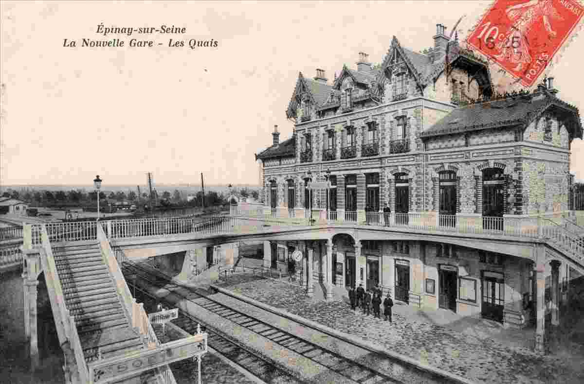 Épinay-sur-Seine. La Nouvelle Gare