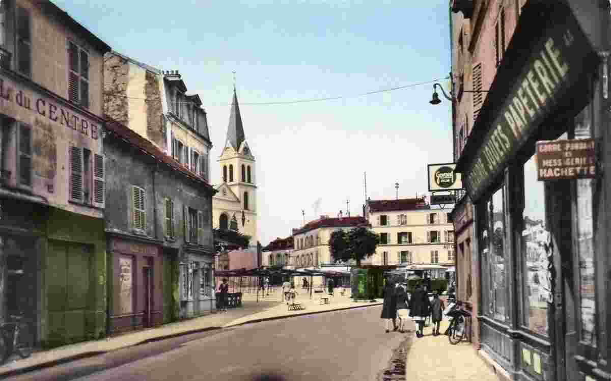 Épinay-sur-Seine. Panoramique de Rue