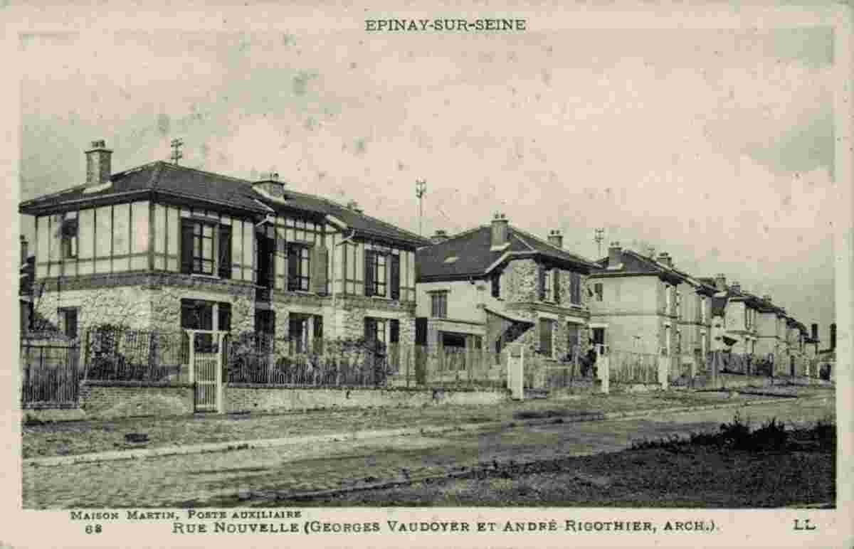 Épinay-sur-Seine. Rue Nouvelle