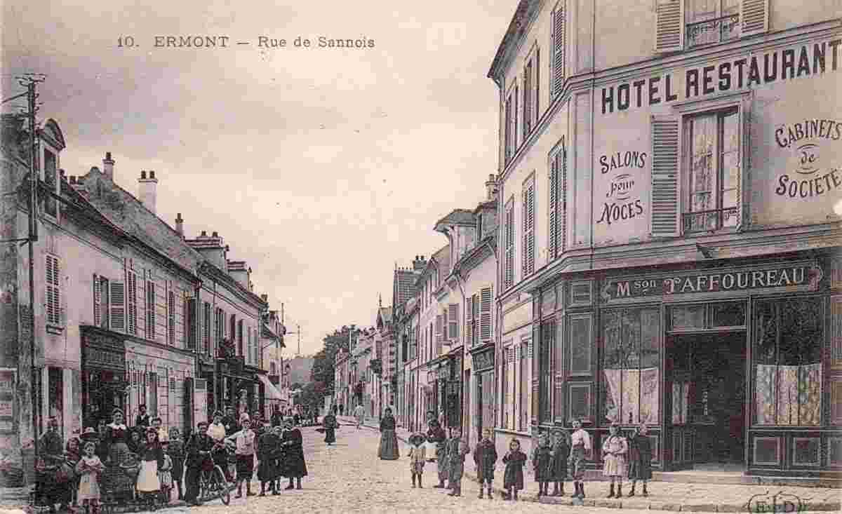 Ermont. La Rue de Sannois