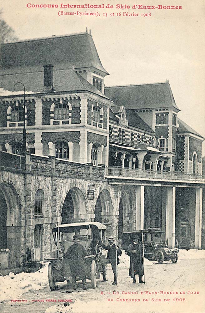 Eaux Bonnes. Le Casino, 1908