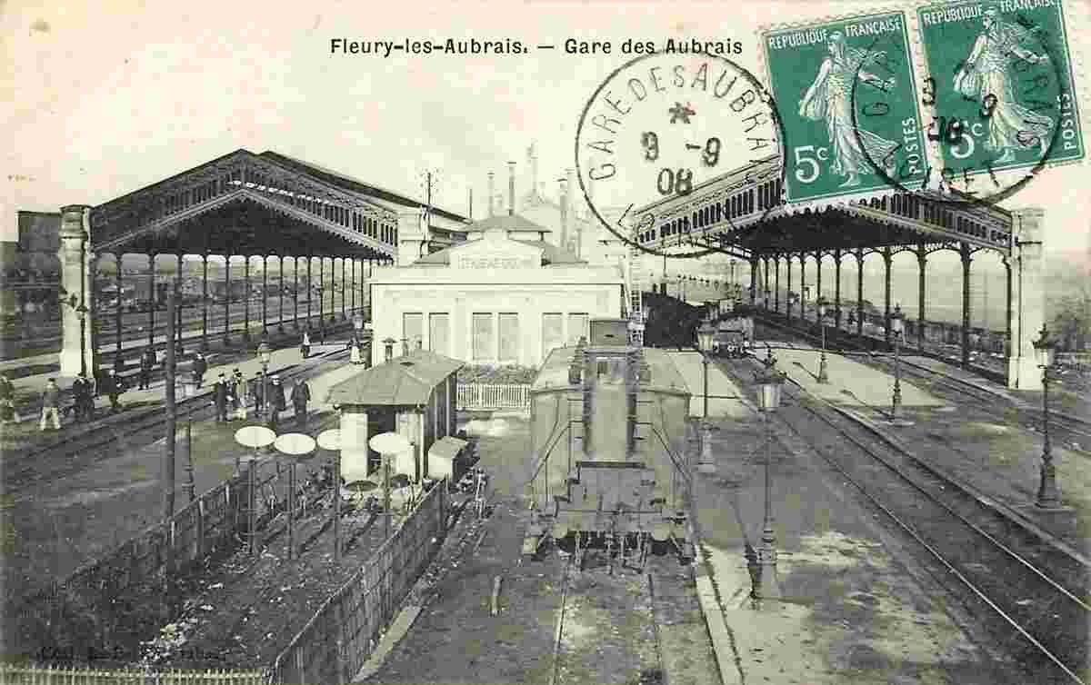Fleury-les-Aubrais. Gare des Aubrais