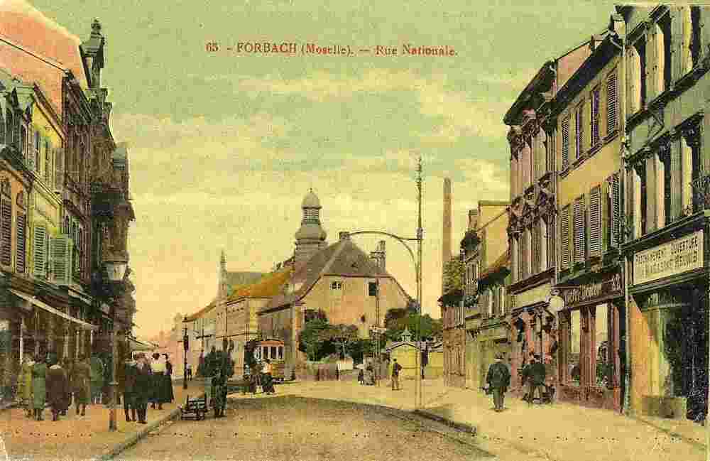 Forbach. Rue Nationale