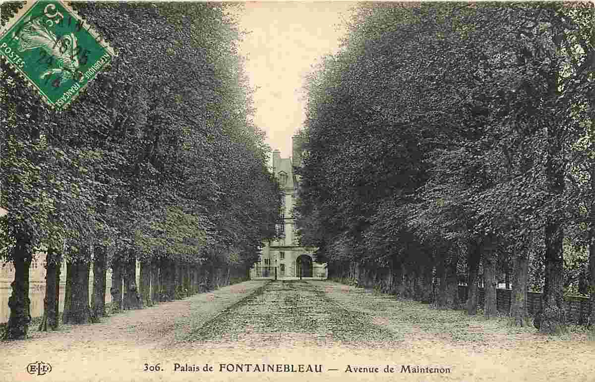 Fontainebleau. Avenue de Maintenon