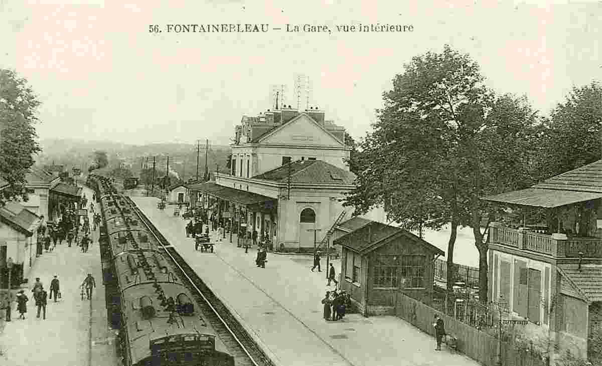 Fontainebleau. La Gare