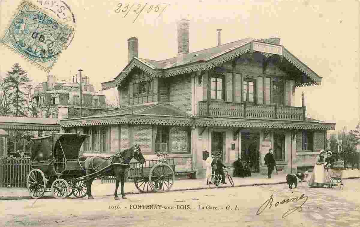Fontenay-sous-Bois. La Gare