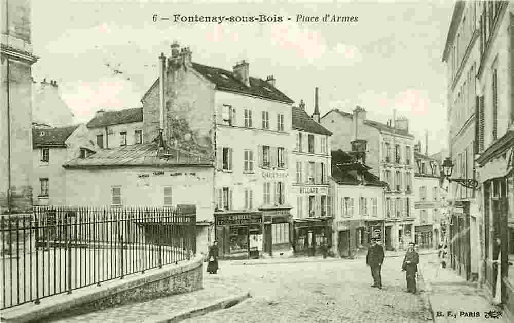 Fontenay-sous-Bois. La Place d'Armes