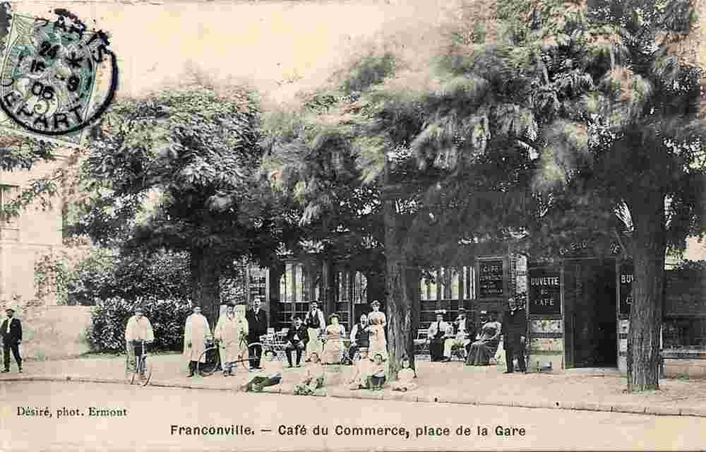 Franconville. Café du Commerce