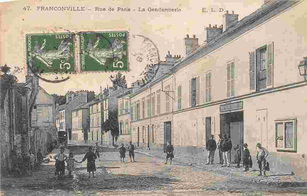 Franconville. Rue de Paris