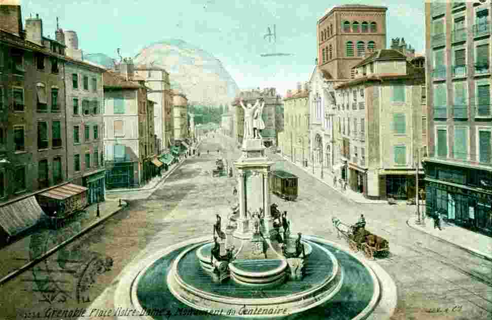 Grenoble. Place Notre Dame, 1919