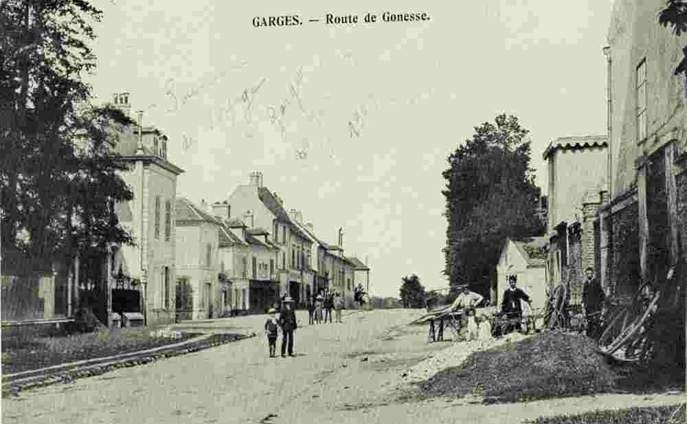 Garges-lès-Gonesse. Route de Gonesse, 1904