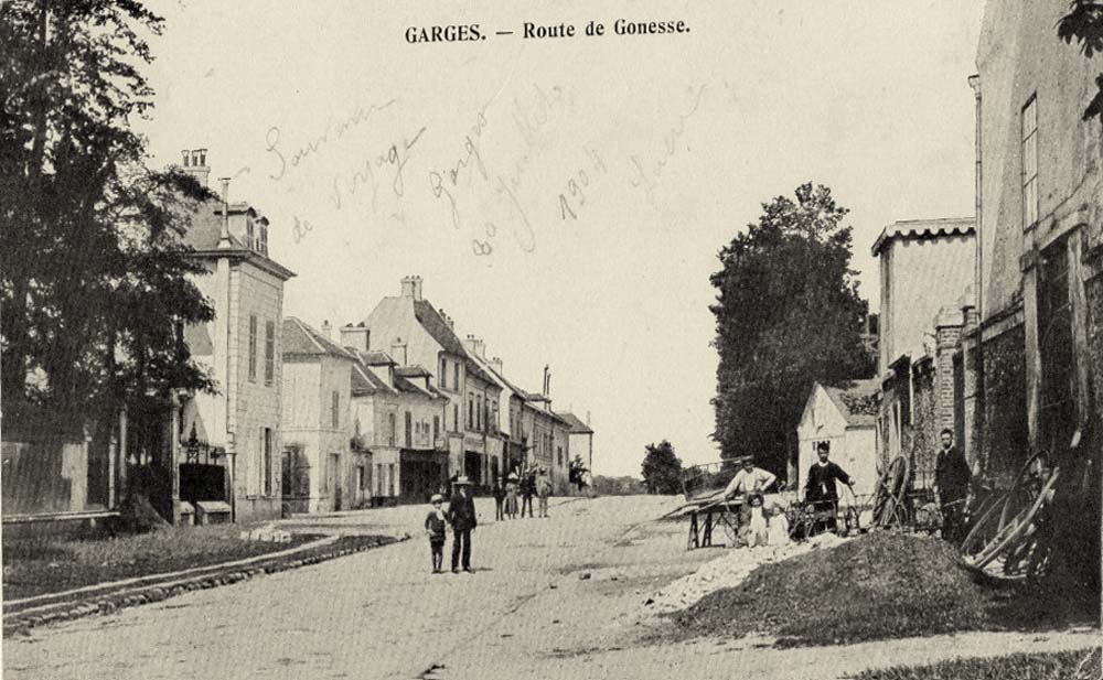 Garges-lès-Gonesse. Route de Gonesse, 1904