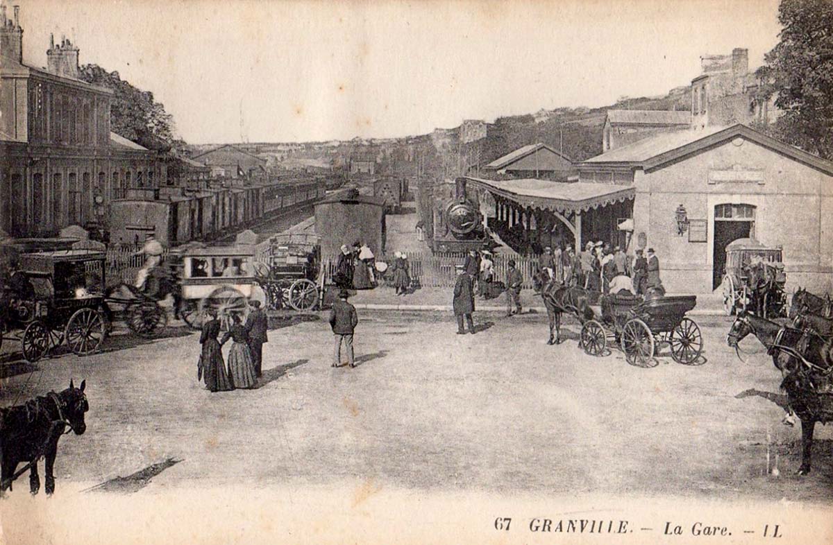 Granville. La Gare, 1907