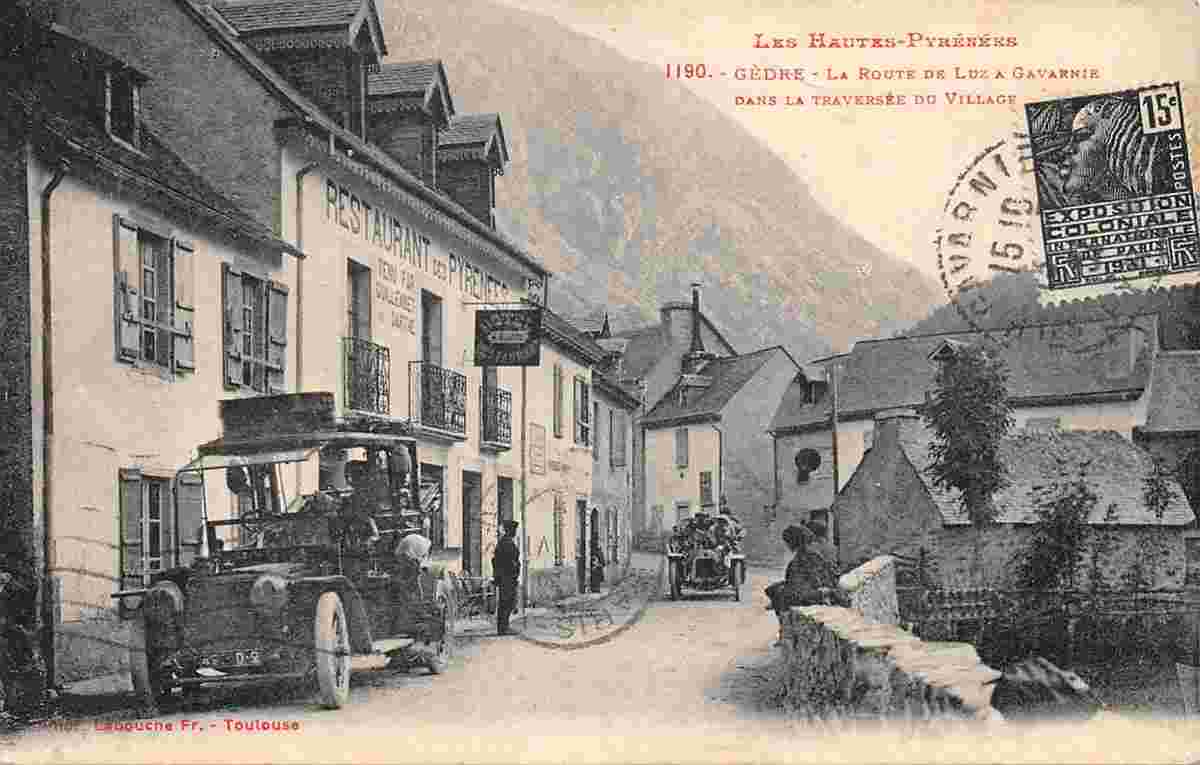 Gèdre. Hôtel des Pyrénées