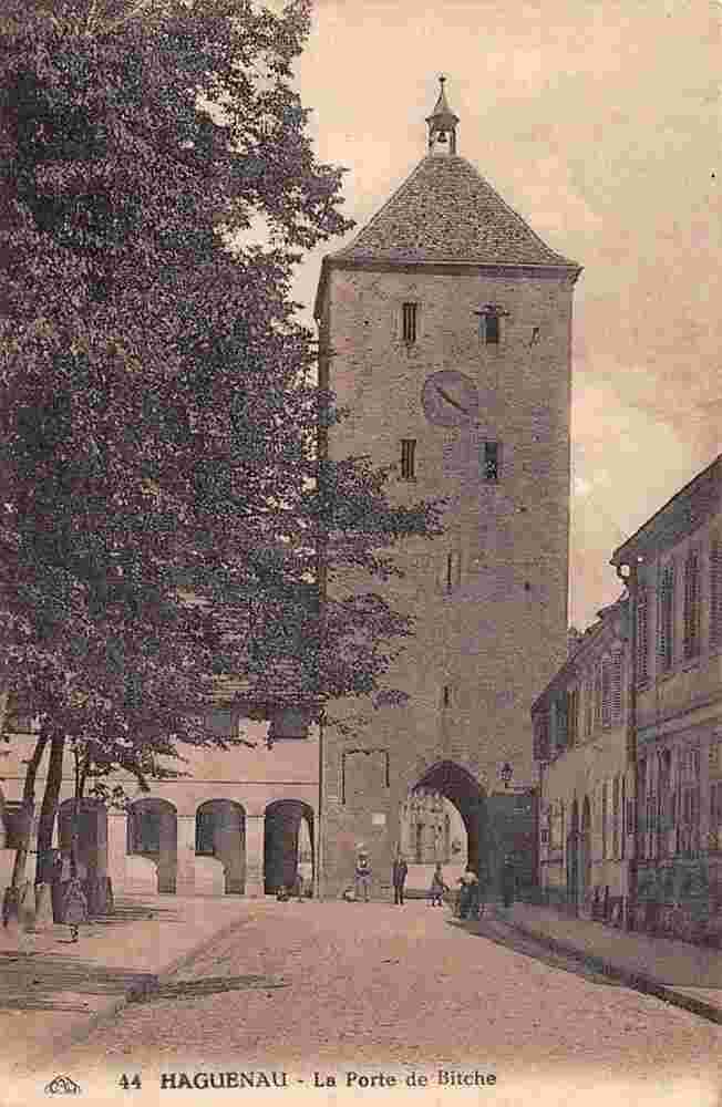 Haguenau. Porte de Bitche, 1929