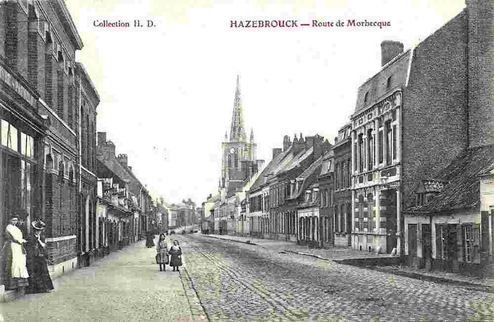 Hazebrouck. Route de Morbecque