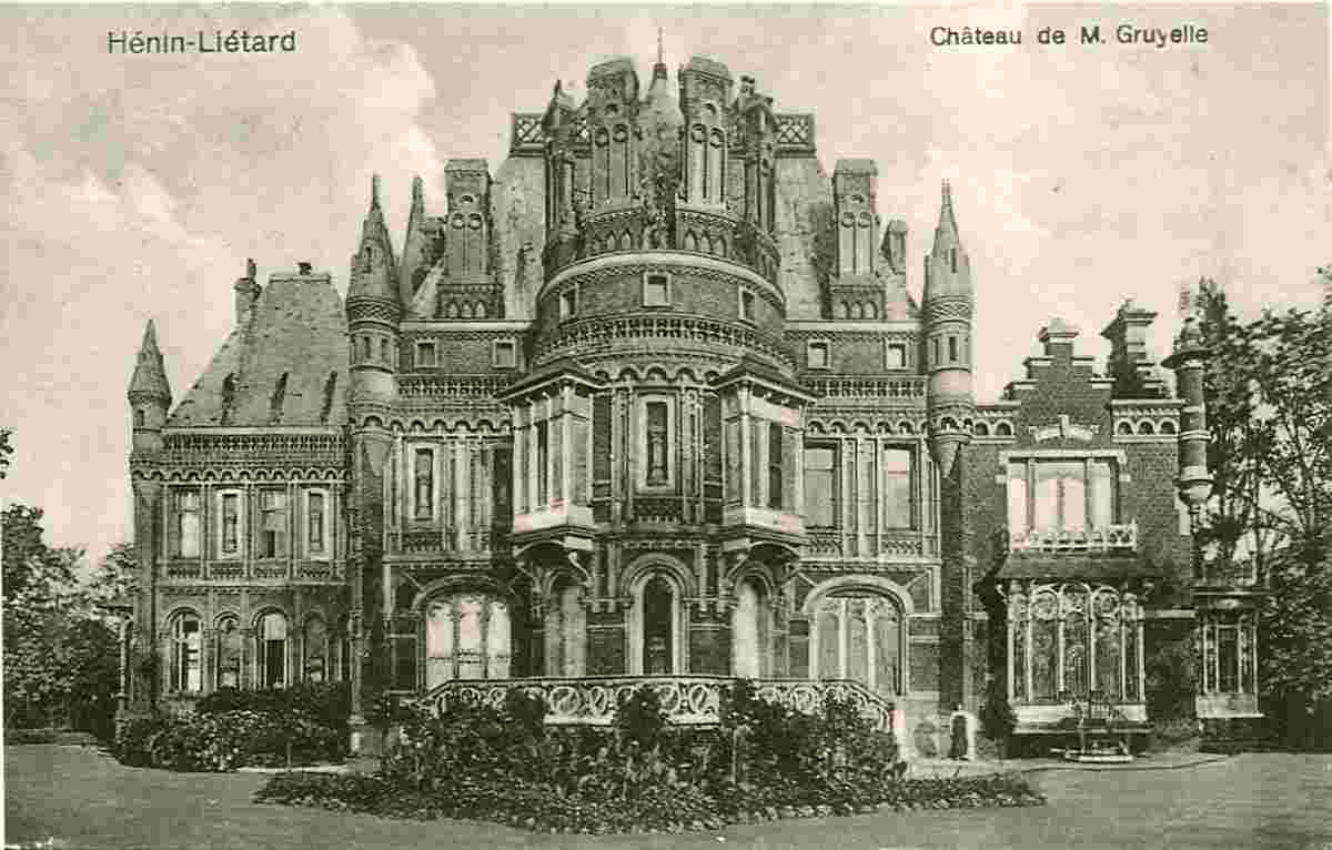Hénin-Beaumont. Le Château de M. Gruyelle, 1917