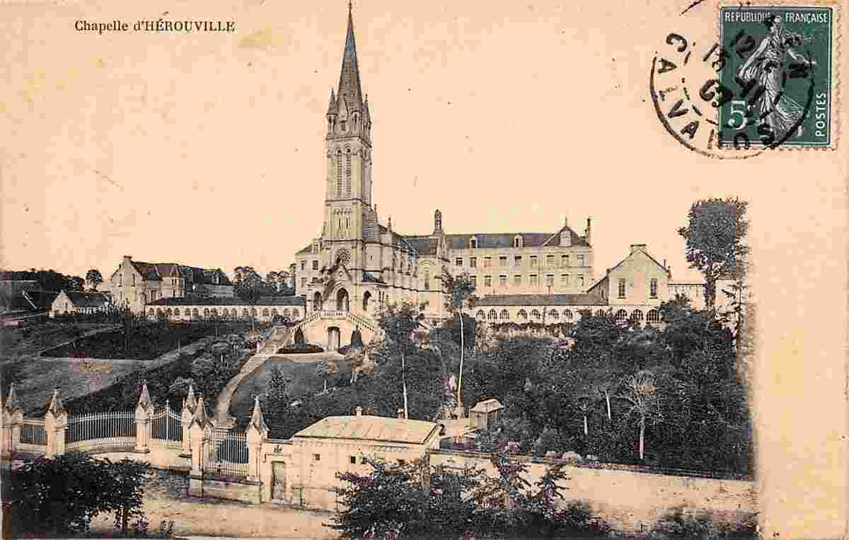 Hérouville-Saint-Clair. Chapelle d'Hérouville, 1907