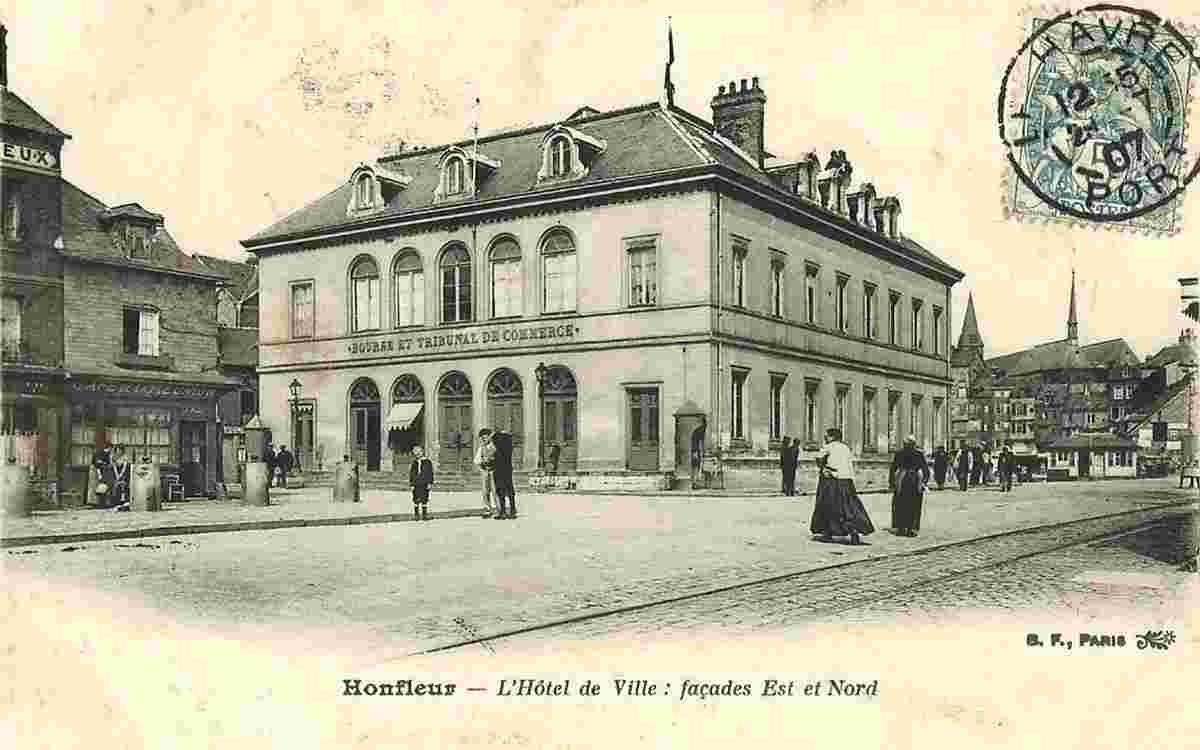 Honfleur. Bourse et Tribunal de Commerce, 1907