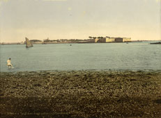 Lorient. Port Louis, the Citadel, 1890
