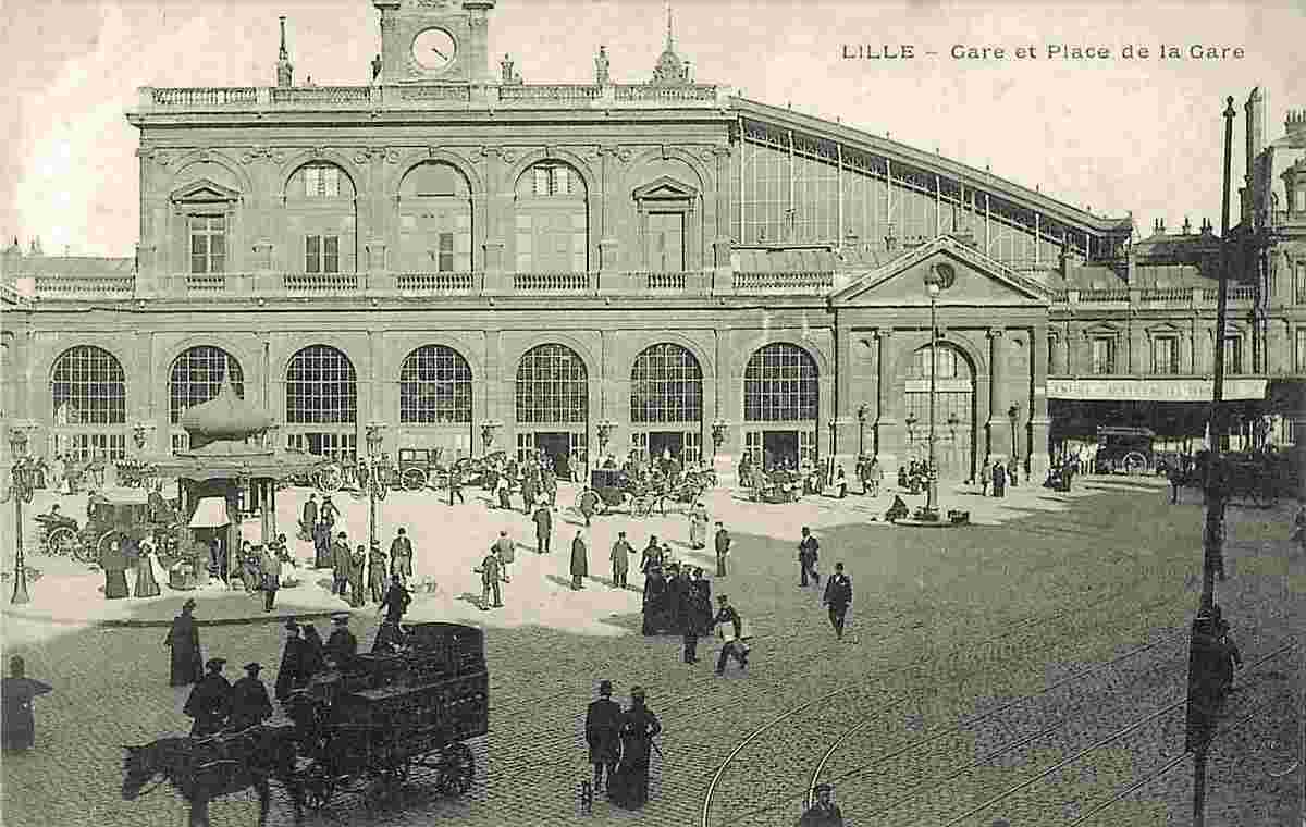 Lille. Care et Place de la Gare