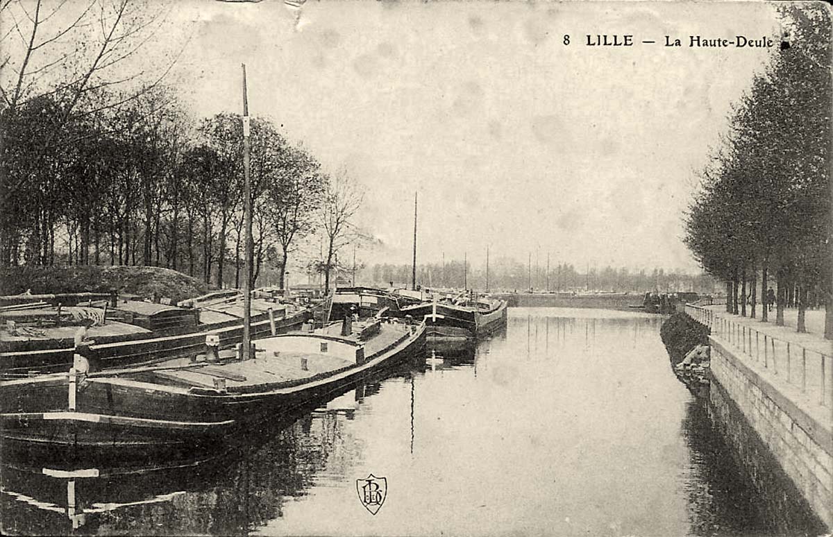 Lille. La Haute Deûle, 1905