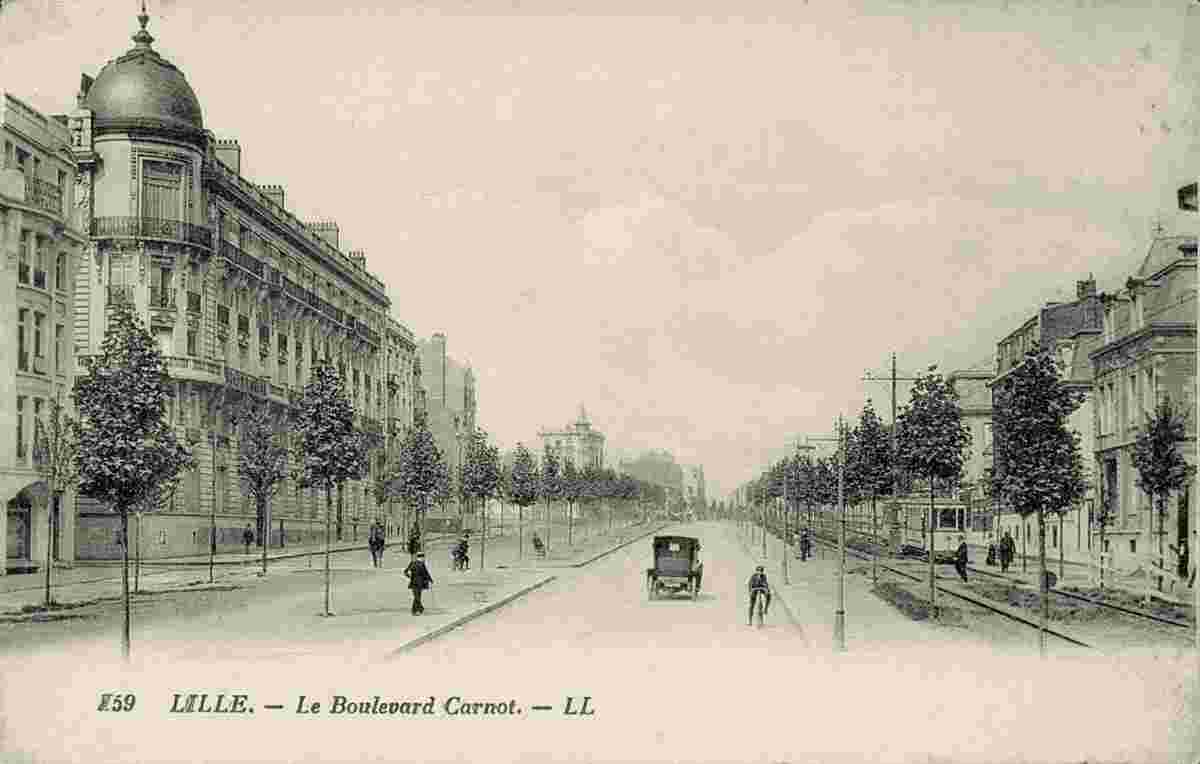 Lille. Le Boulevard Carnot