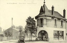 Le Blanc-Mesnil. Maison Bosek, Avenue de Drancy