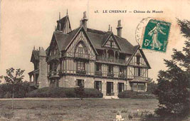 Le Chesnay. Château du Manoir