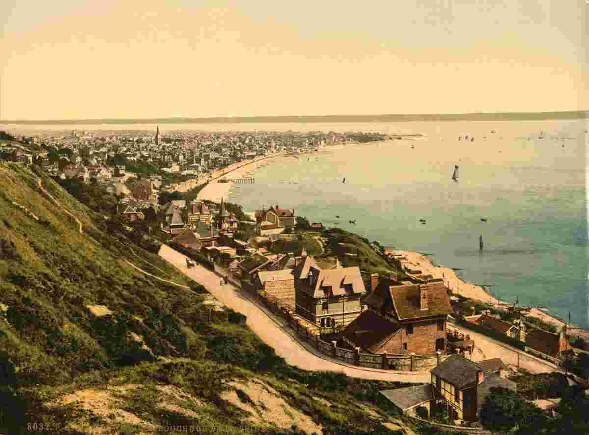 Le Havre. General view and mouth of the Seine, 1890
