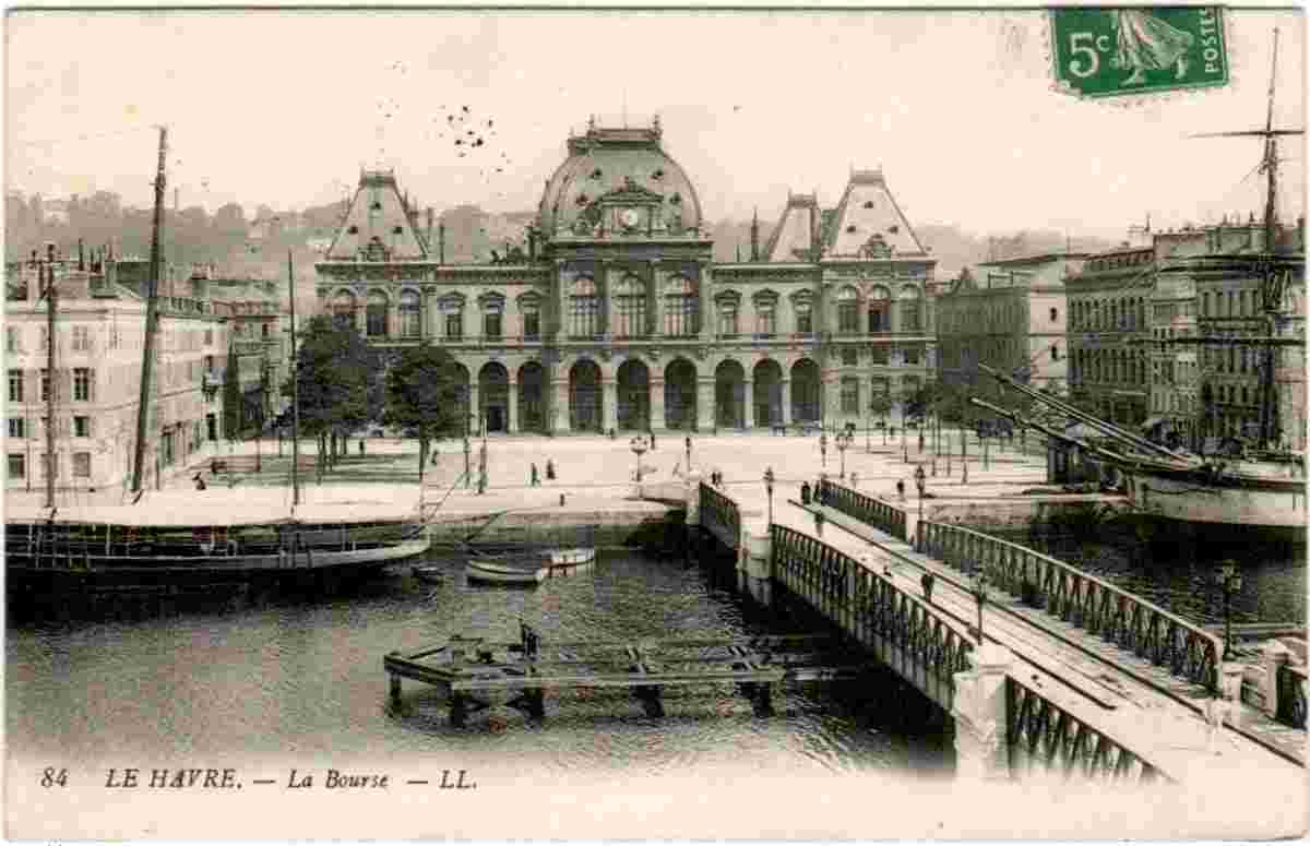 Le Havre. La Bourse, 1912