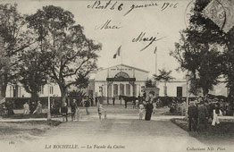 La Rochelle. La Facade du Casino, 1906
