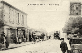 La Teste-de-Buch. Rue du Port