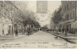La Seyne-sur-Mer. Avenue Gambetta