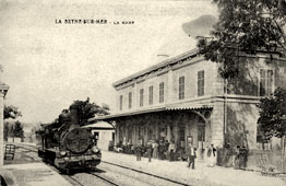 La Seyne-sur-Mer. Le gare, 1919