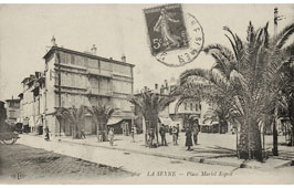 La Seyne-sur-Mer. Place Martel Esprit