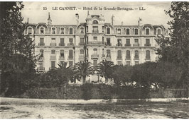 Le Cannet. Hôtel de la Grande-Bretagne