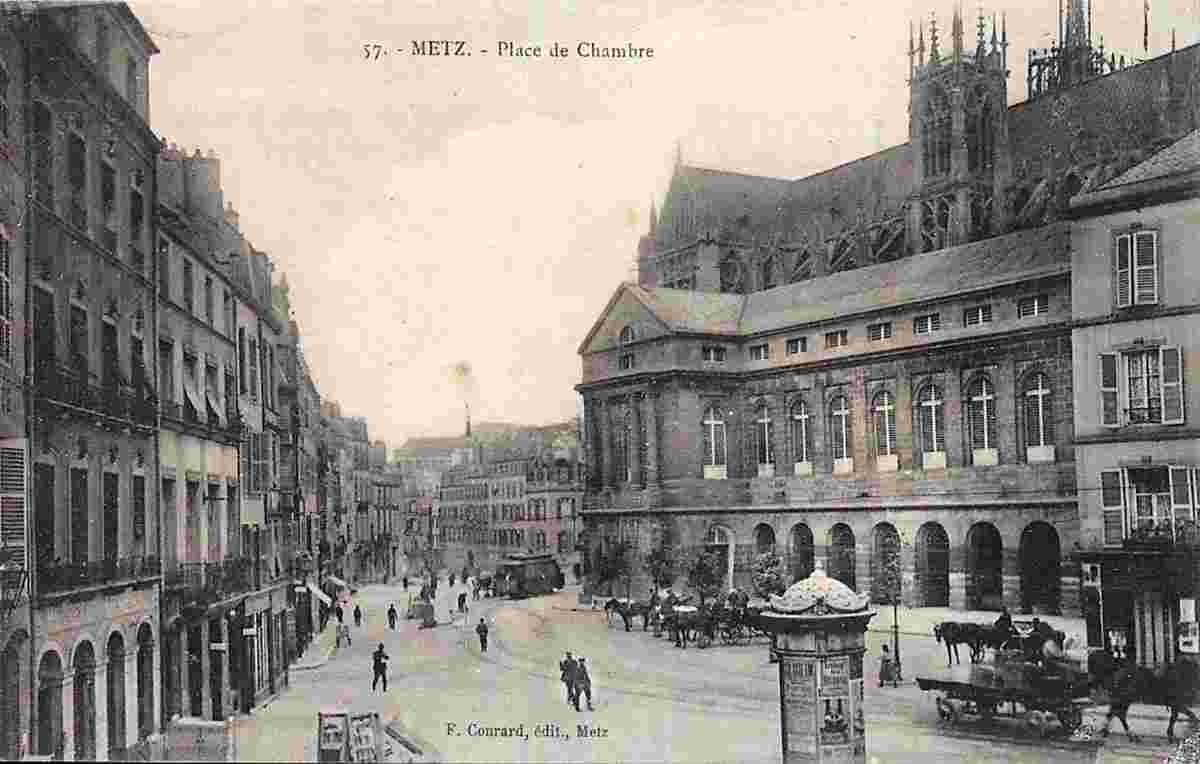 Metz. Place de Chambre, 1910