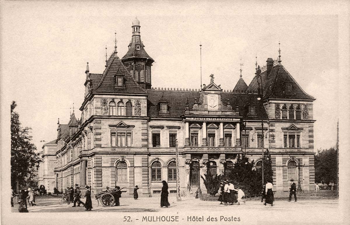 Mulhouse. Hôtel des Postes