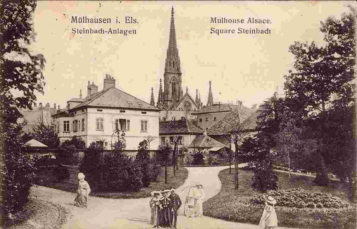 Mulhouse. Place Steinbach, 1910