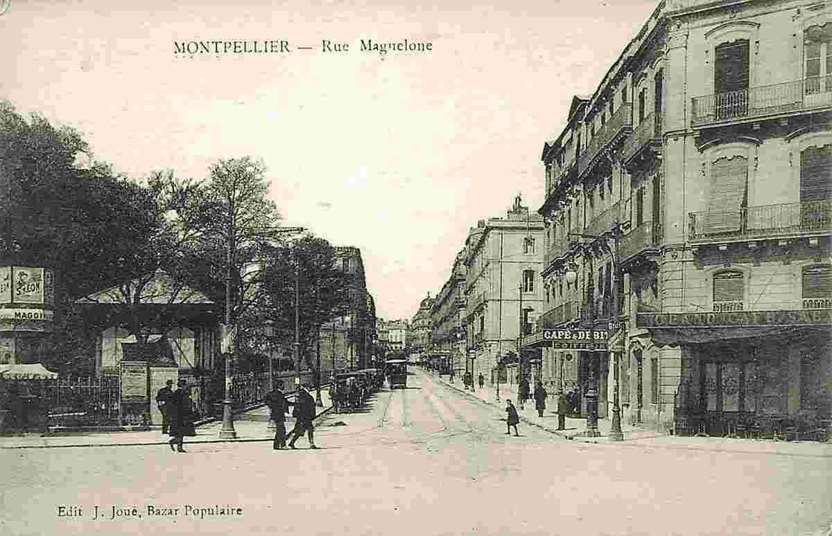 Montpellier. Rue Maguelone