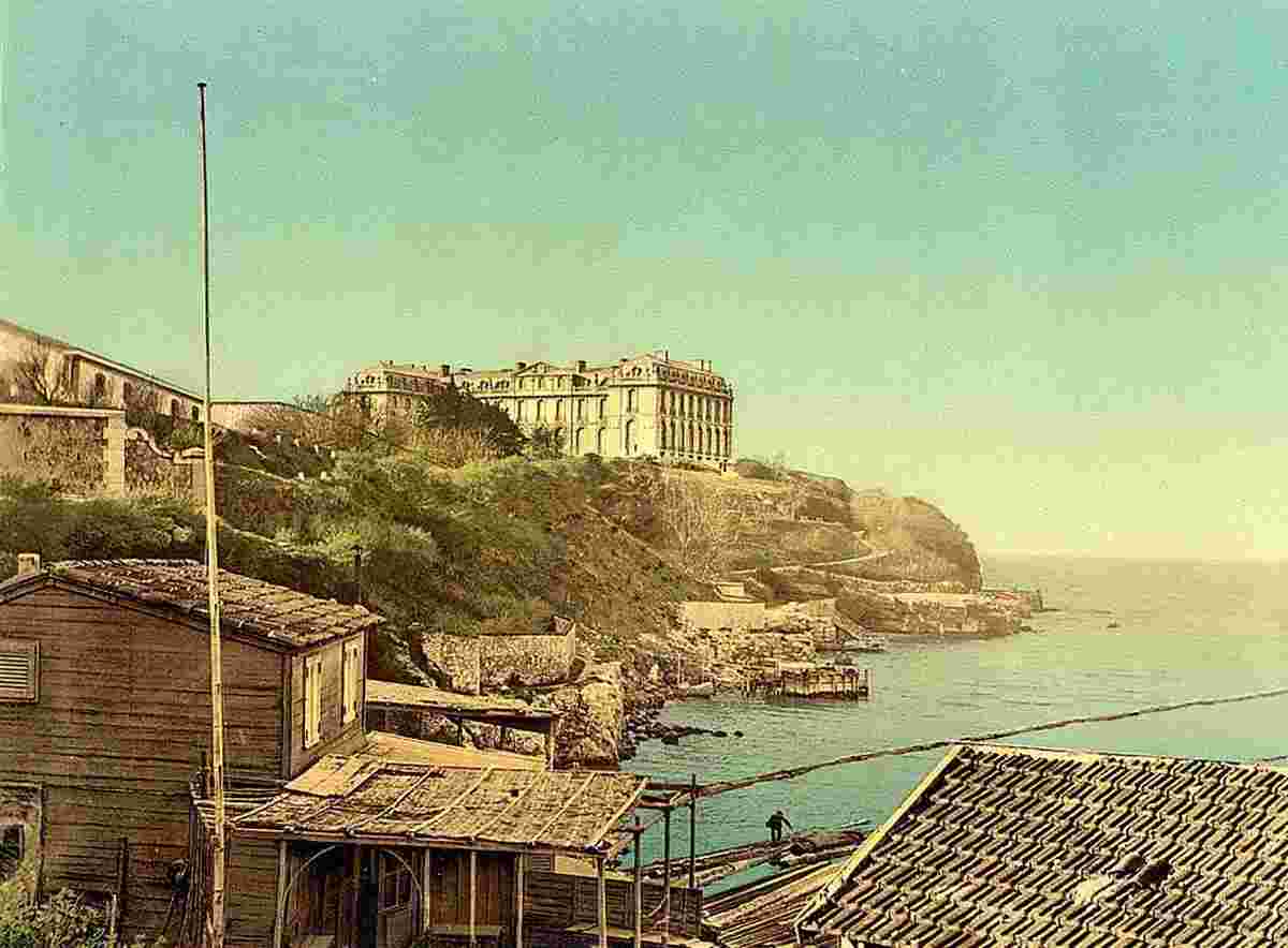 Marseille. Château du Pharo, vers 1890