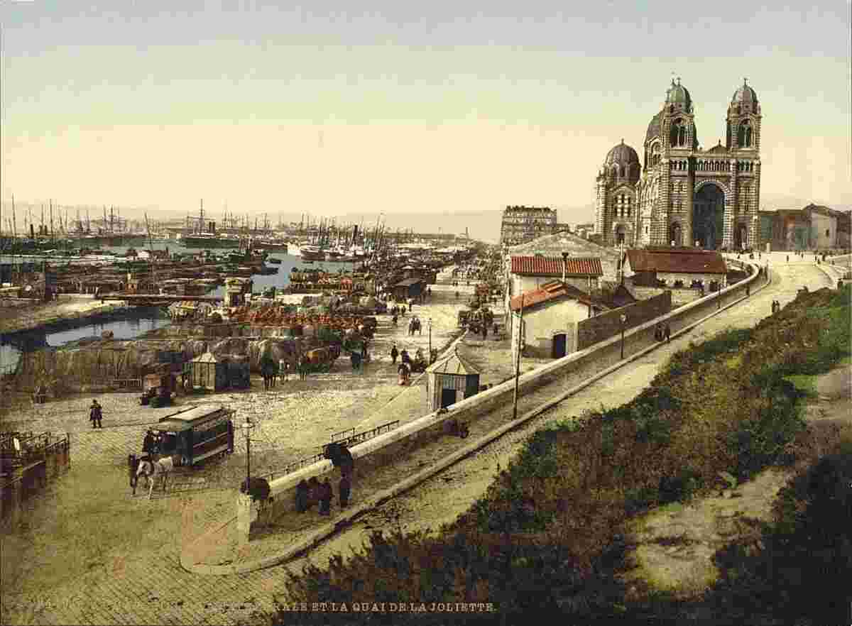 Marseille. Cathédrale, vers 1890