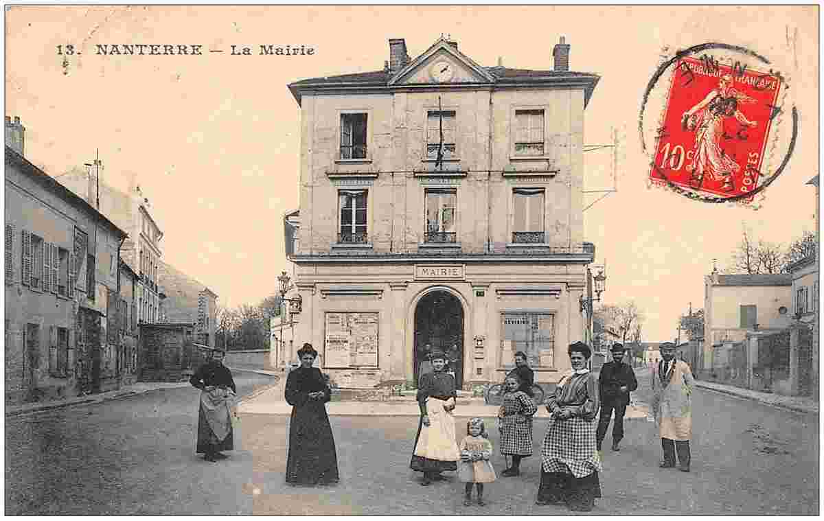 Nanterre. La Mairie, 1908